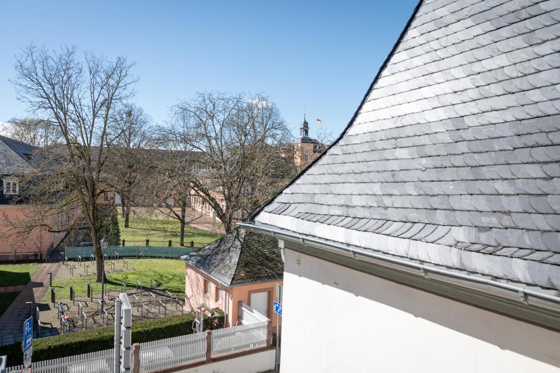 Gaestehaus Am Schloss Schwetzingen Bagian luar foto